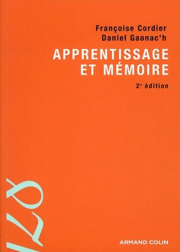 Emprunter Apprentissage et mémoire. 2e édition livre