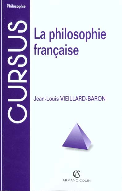 Emprunter La philosophie française livre