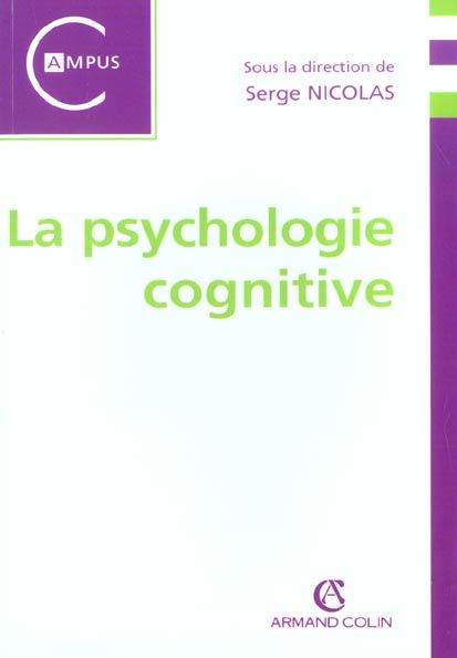 Emprunter La psychologie cognitive livre