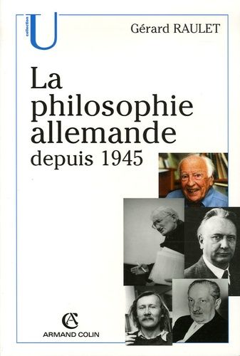 Emprunter La philosophie allemande depuis 1945 livre
