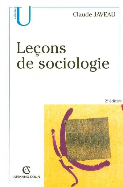 Emprunter Leçons de sociologie. 2e édition livre