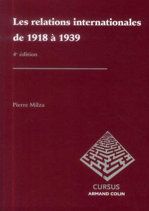 Emprunter Les relations internationales de 1918 à 1939 livre