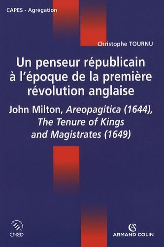 Emprunter Un penseur républicain à l'époque de la première révolution anglaise. John Milton livre