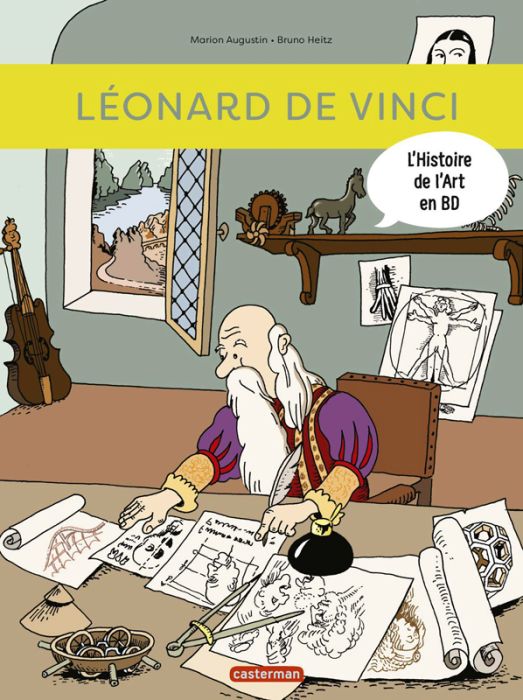 Emprunter L'Histoire de l'Art en BD : Léonard de Vinci livre