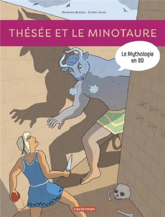 Emprunter La mythologie en BD : Thésée et le Minotaure livre