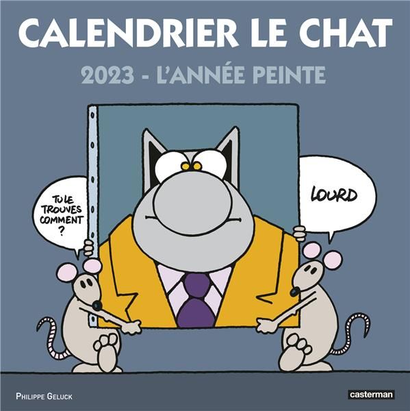Emprunter Calendrier Le Chat. Edition 2023 : L'année peinte livre