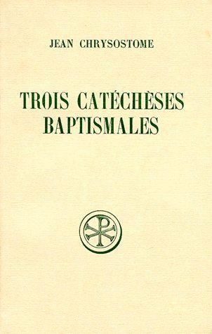 Emprunter TROIS CATECHESES BAPTISMALES. Edition bilingue français-grec livre