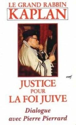 Emprunter Justice pour la foi juive. Dialogue avec Pierre Pierrard livre