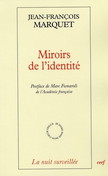 Emprunter Miroirs de l'identité. La littérature hantée par la philosophie, Edition revue et augmentée livre