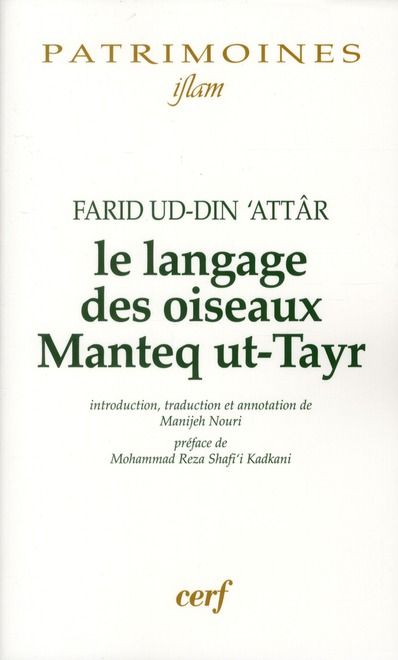 Emprunter Le langage des oiseaux, Manteq ut-Tayr livre