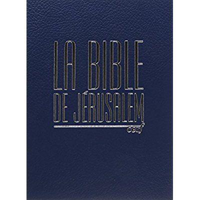 Emprunter La Bible de Jérusalem. Edition major cuir bleu livre