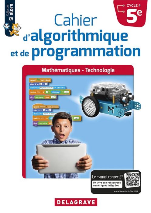 Emprunter Cahier d'algorithmique et de programmation 5e livre