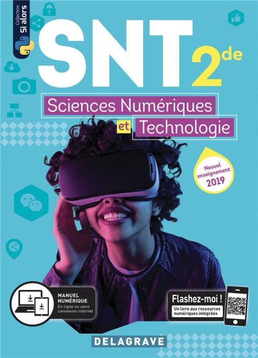 Emprunter Sciences numériques et Technologie 2de. Edition 2019 livre