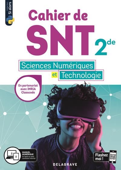 Emprunter Cahier de SNT sciences numériques et technologie 2de livre