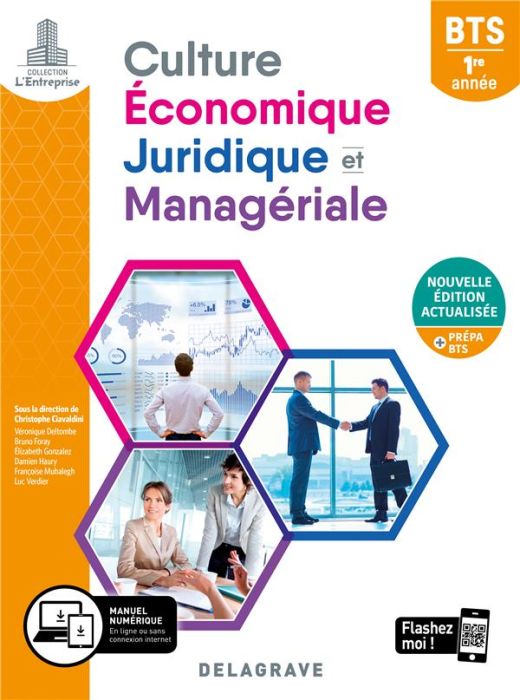 Emprunter Culture économique, juridique et managériale BTS 1re année. Edition 2020 livre