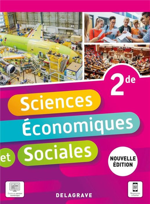 Emprunter Sciences Économiques et Sociales 2de. Edition 2021 livre