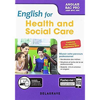 Emprunter English for health and social care anglais bac pro. Edition 2019 livre