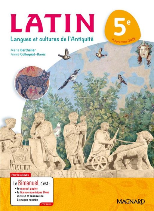 Emprunter Latin 5e. Langues et cultures de l'Antiquité, Edition 2017 livre