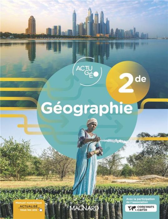 Emprunter Géographie 2de. Edition 2023 livre