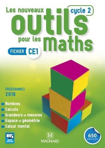 Emprunter Les nouveaux outils pour les maths CE1. Fichier, Edition 2016 livre