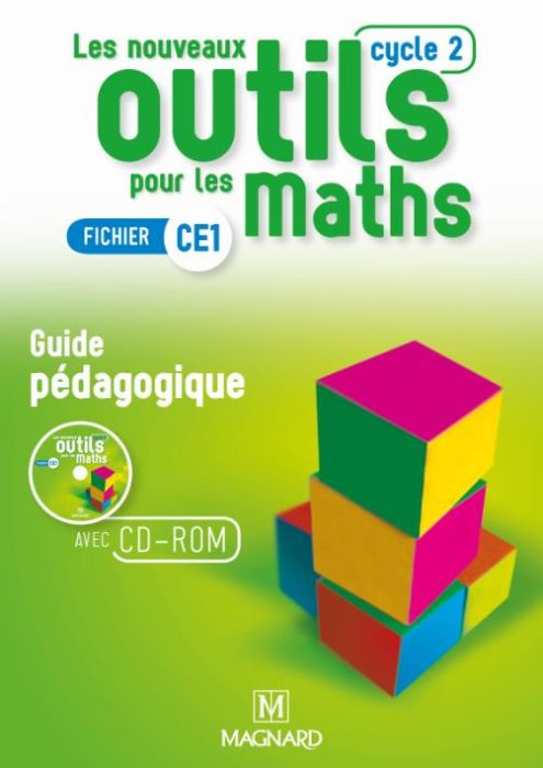 Emprunter Les nouveaux outils pour les maths CE1 Cycle 2. Guide pédagogique, Edition 2016, avec 1 CD-ROM livre