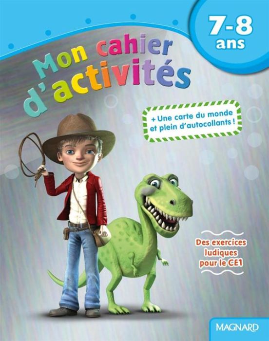 Emprunter Mon cahier d'activités dinosaure 7-8 ans livre