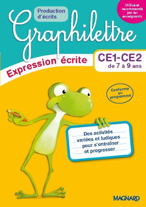 Emprunter Français CE1-CE2 Graphilettre production d'écrits. Edition 2017 livre