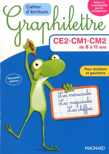 Emprunter Lot Graphilettre CE2 CM1 CM2. 4 exemplaires + 1 gratuit, Edition 2017 livre