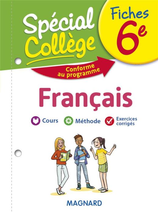 Emprunter Fiches français 6e Spécial collège. Edition 2019 livre