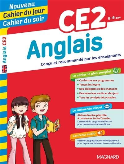 Emprunter Cahier du jour/Cahier du soir Anglais CE2 + mémento. Edition 2019 livre