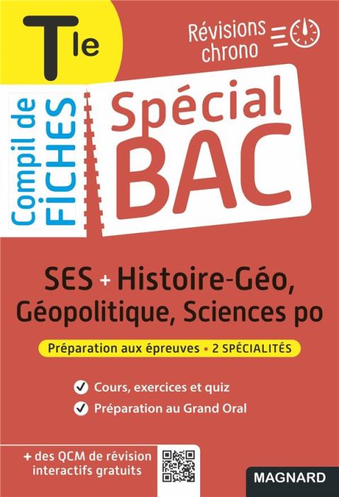 Emprunter SES + Histoire-Géo, Géopolitique, Sciences Po Tle. Edition 2022 livre