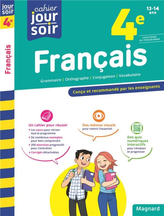 Emprunter Cahier du jour/Cahier du soir Français 4e. Edition 2023 livre