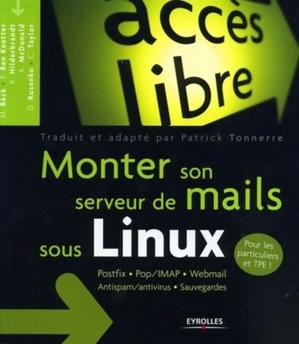 Emprunter Monter son serveur de mails sous Linux livre