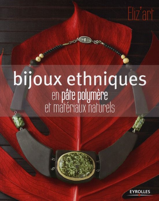 Emprunter Bijoux ethniques en pâte polymère et matériaux naturels livre