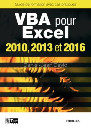 Emprunter VBA pour Excel 2010, 2013 et 2016. Guide de formation avec cas pratiques livre
