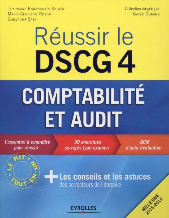 Emprunter Réussir le DSCG 4. Comptabilité et audit livre
