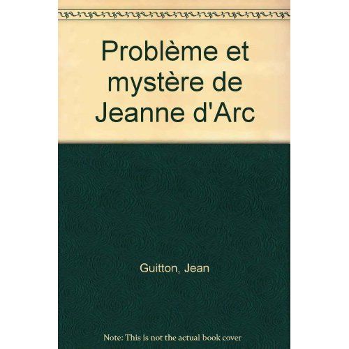 Emprunter Problème et mystère de Jeanne d'Arc livre