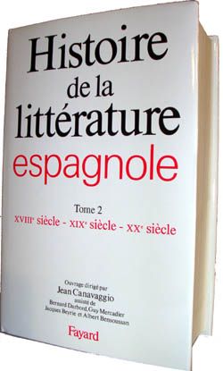 Emprunter Histoire de la littérature espagnole livre