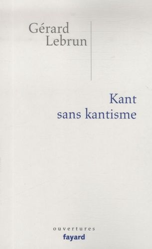 Emprunter Kant sans kantisme livre