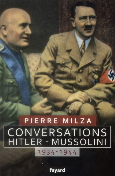 Emprunter Hitler-Mussolini conversations livre