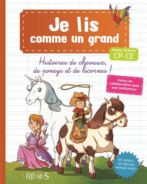 Emprunter Histoires de chevaux, de poneys et licornes CP-CE / Jeunes lecteurs CP-CE livre