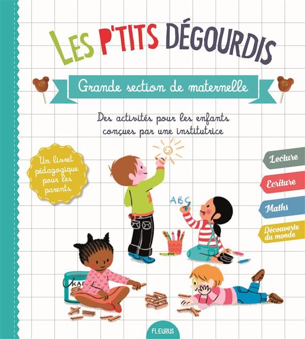 Emprunter Les P'tits dégourdis - Grande section de maternelle / Des activités pour les enfants conçues par une livre