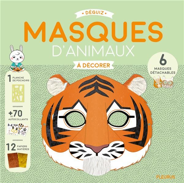 Emprunter Masques d'animaux à décorer livre