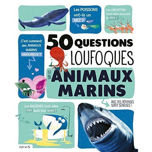 Emprunter 50 questions loufoques sur les animaux marins livre