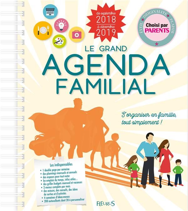 Emprunter Le grand agenda familial livre