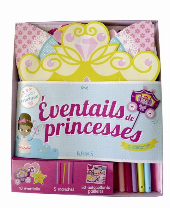 Emprunter Éventails de princesses à décorer livre