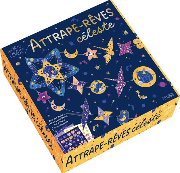Emprunter Attrape-rêves céleste. Avec 2 planches avec des éléments à détacher, 15 feuilles de papier origami, livre