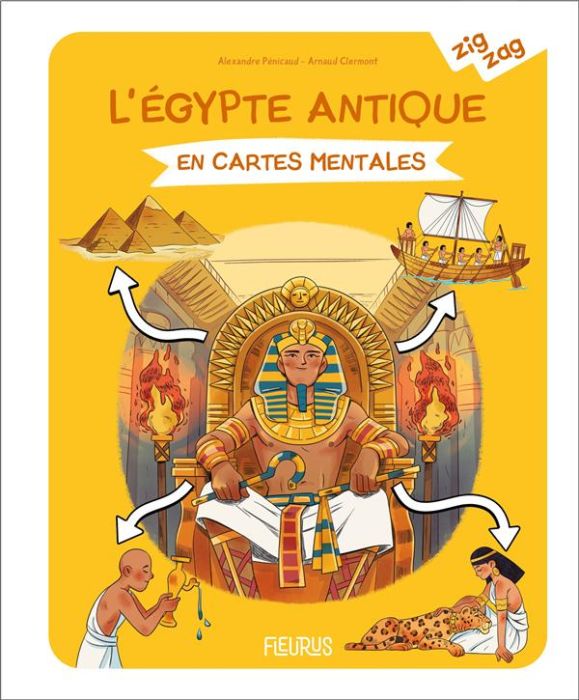 Emprunter L'Égypte antique en cartes mentales livre
