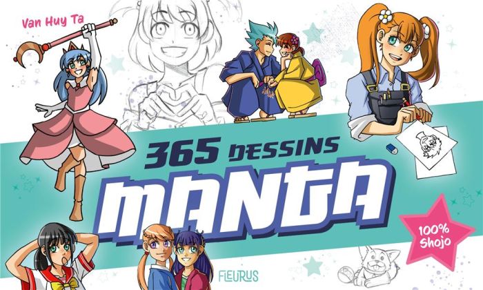 Emprunter 365 dessins manga - 100% Shojo livre