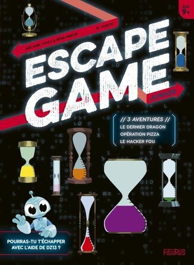 Emprunter Escape Game Junior : 3 aventures. Le dernier dragon %3B Opération pizza %3B Le hacker fou livre